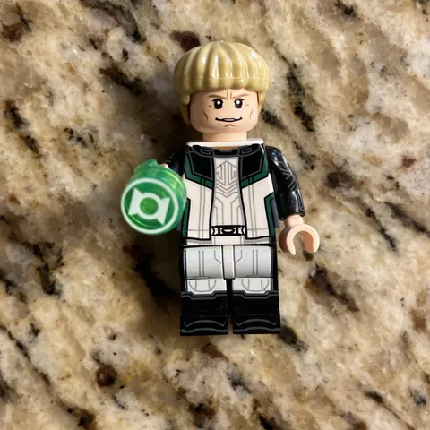 DC Superhero’s Guy Gardner Green Lantern Custom Lego Minifigure