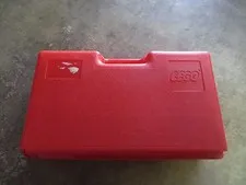 VINTAGE RED LEGO CASE