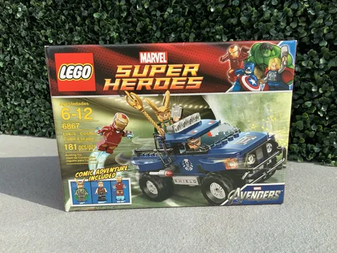 Lego Marvel Super Heroes Avengers - Loki's Cosmic Cube Escape (6867)- New