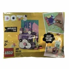 Lego 30557 Dots Photo Cube Bunny Easter Basket Idea Girls New 