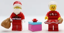Santa + Mrs. Claus Holiday Christmas 60381 LEGO® Minifigure Mini Figure