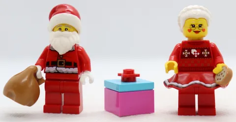Santa + Mrs. Claus Holiday Christmas 60381 LEGO® Minifigure Mini Figure