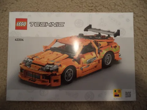 LEGO Technic Instruction Manual 42204 Fast & Furious Toyota Supra KK4