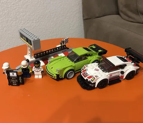 Lego 75888 Speed Champions Porsche 911 RSR and 911 Turbo 3.0