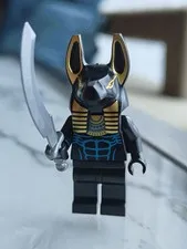 NEW Anubis Guard Custom Lego Minifigure Pharaoh's Quest 7327 Scorpion Pyramid