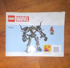 LEGO Marvel Venom Mech Armor Vs. Miles Morales 76276 Illustrated Manual