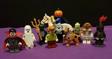 LEGO Scooby Doo Minifigure Lot  Monsters Villains RARE Black Knight Bob Oakley 