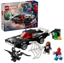 LEGO | Marvel Spider-Man Mech vs. Venom Muscle Car - Car Toy with 3 S...