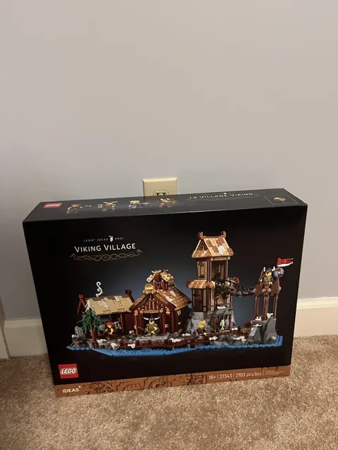 Lego Viking Village (Fully Sealed)