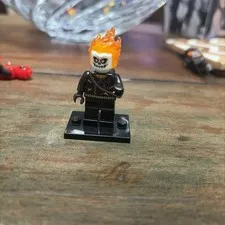 Lego Ghost Rider Minifigure Johnathon Johnny Blaze 76058