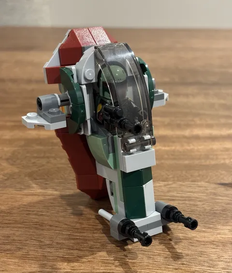 LEGO Star Wars Boba Fett's Starship Microfighter 75344 85 Pieces Set