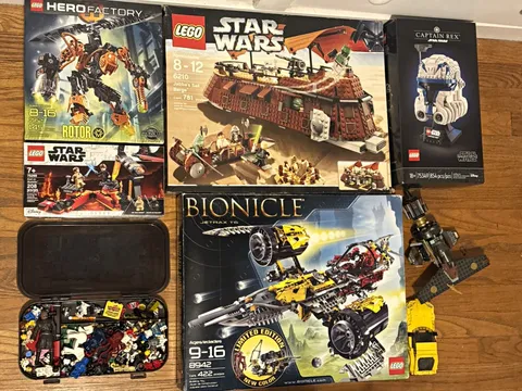 LEGO LOT Bionicle, Ninjago, Star Wars, Hero Factory, Minifigures