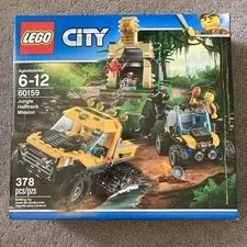 New LEGO City: Jungle Halftrack Mission (60159) NIB Sealed 378 pcs