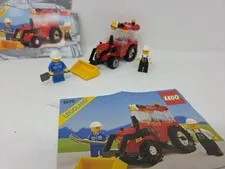100% Complete Vintage LEGO 1876 Town Construction Soil Scooper with Manual