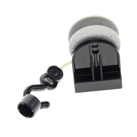 1x LEGO DUPLO Rope Winch 2x2x3 Gray Rope Hook Black 4289369 55007 41169c01
