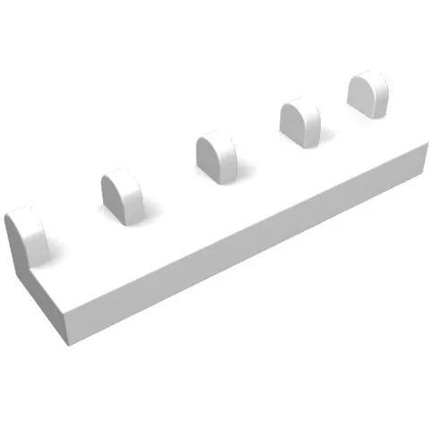 5x LEGO® Part 4625 - Hinge Tile 1 x 4