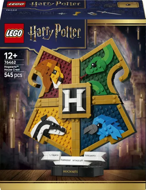 LEGO Harry Potter Hogwarts House Crest 76462 Collectible Building Toy Set New