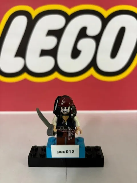 LEGO Pirates of the Caribbean JACK SPARROW minifigure from set #4181
