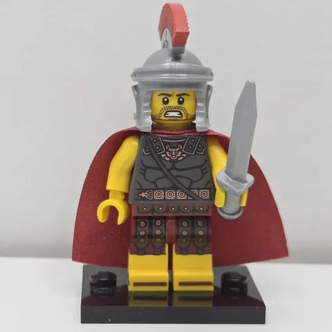 LEGO (COMPLETE) 2013 Minifigure Roman Commander Series 10 Collectible Pristine