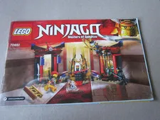 Lego Ninjago 70651 Building Instructions Instruction Masters of Spinjitzu 