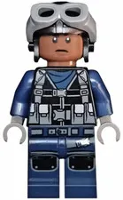 LEGO: ACU Pilot Black Aviator Cap (jw043)
