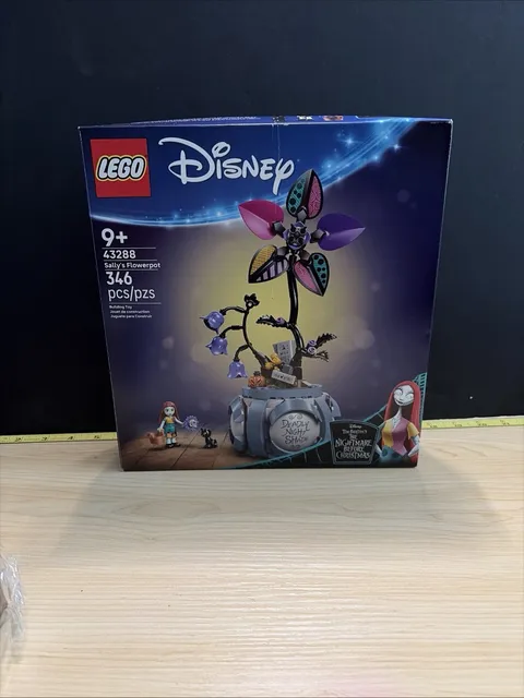 LEGO Disney Sally's Flowerpot Complete Set 43288, 346 Pieces, Sally, 2024