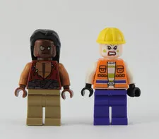 LEGO Minifigure Lot 2pc Joker Monster Fighters