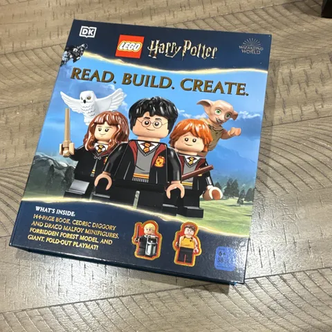 LEGO Harry Potter Read Build Create Hardcover Activity Book w/ Minifigures (DK)