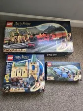 Harry Potter Empty Lego Boxes Sets 76423, 76387, & 76424