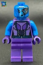 LEGO Super Heroes Minifigure Nebula sh0121 76020 READ DESC