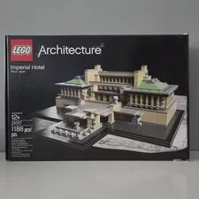 Lego Set 21017 Imperial Hotel Tokyo Japan 95% Complete with Manual Retired READ!