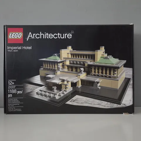 Lego Set 21017 Imperial Hotel Tokyo Japan 95% Complete with Manual Retired READ!