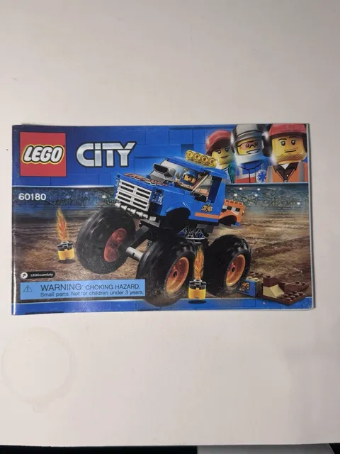LEGO CITY: Monster Truck (60180) INSTRUCTIONS ONLY