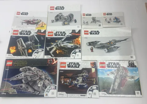 LEGO Star Wars Instruction Manuals Lot Falcon 75357 Assault Tank ETC