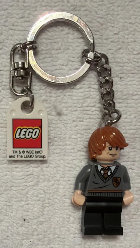 LEGO Harry Potter Ron Weasley Minifigure Keychain 🔥