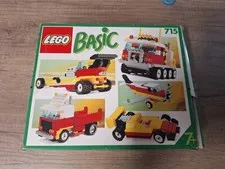 Vintage Lego Basic Building set 715 in original box from 1992 RARE!