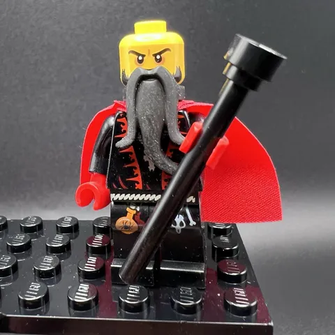 Lego Dragon Wizard Minifigure Castle 70403 cas534 Incomplete Figure