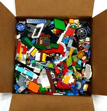 Genuine Lego Bricks & Parts 5 lbs Lot - 12x12x4 Box