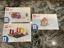 Lego Instructions Manuals City 60375 #1 #2 #3 Paperback