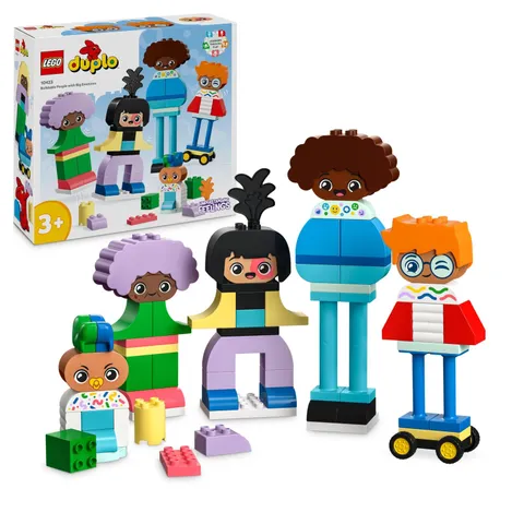 LEGO DUPLO Town Buildable People with Big Emotions Toddler Learning Toys for Boy