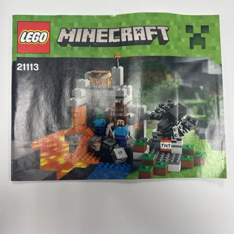 Lego Minecraft 21113  - Instruction Manual Only