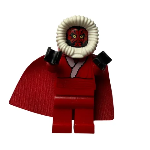 LEGO Star Wars Santa Darth Maul Minifigure 9509 Advent Calendar Holiday Red Cape