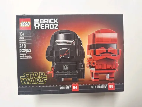 LEGO STAR WARS BRICKHEADZ (75232) Kylo Ren & Sith Trooper ~New & Sealed~ Retired