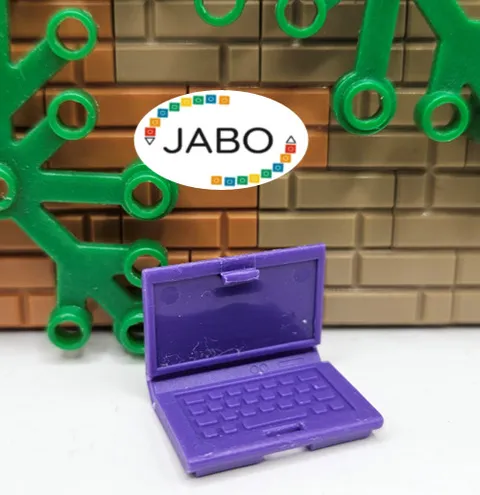 (S10 / 17 / 12) Lego 62698 Utensil Computer Laptop Dark Purple