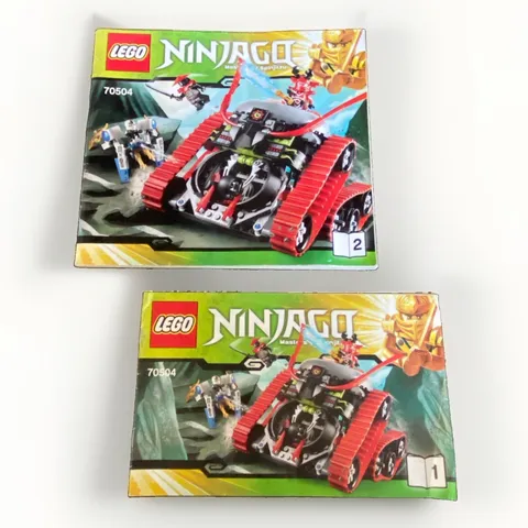 LEGO NINJAGO: Garmatron 70504 Complete + Instructions + Some Minifigures NO ZANE