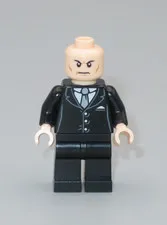 LEGO Super Heroes Lex Luthor black suit Superman minifigure 6862