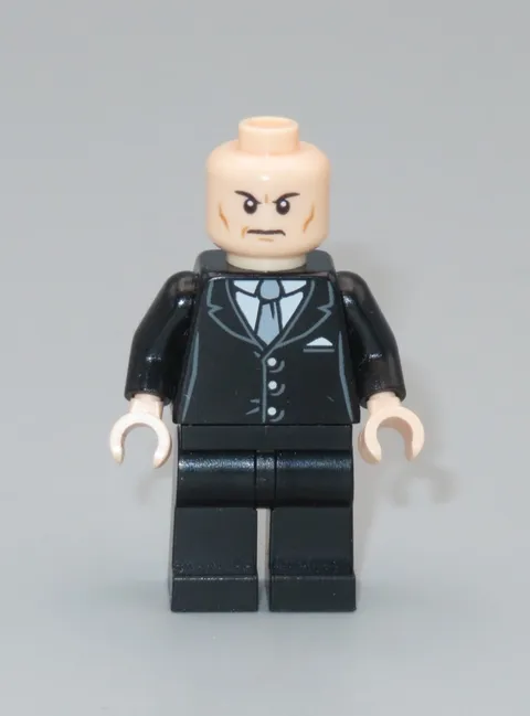 LEGO Super Heroes Lex Luthor black suit Superman minifigure 6862