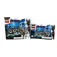 Lego Marvel Avengers 76125 Instruction Manual Booklet Only