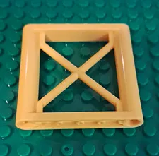 LEGO Yellow Support 1 x 6 x 5 Girder Rectangular Bulk Lot 5 pcs