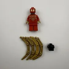 LEGO Marvel Iron Spider Minifigure 76037 Spider-man Sh0193 Sh193 